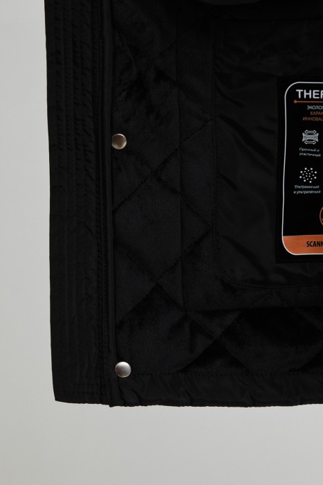 стеганая куртка из россии вид сбоку