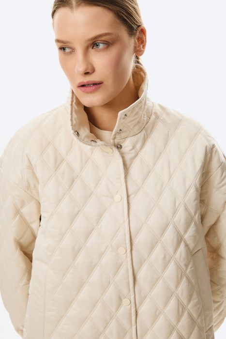 стеганая куртка из россии вид сбоку