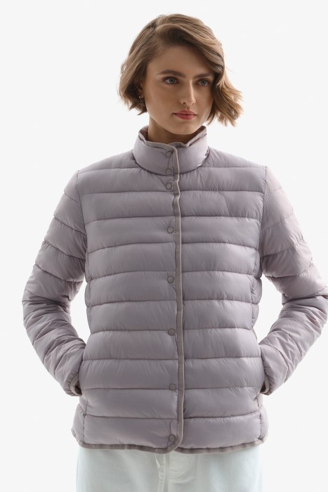 стеганая куртка от бренда снежная королева вид слева