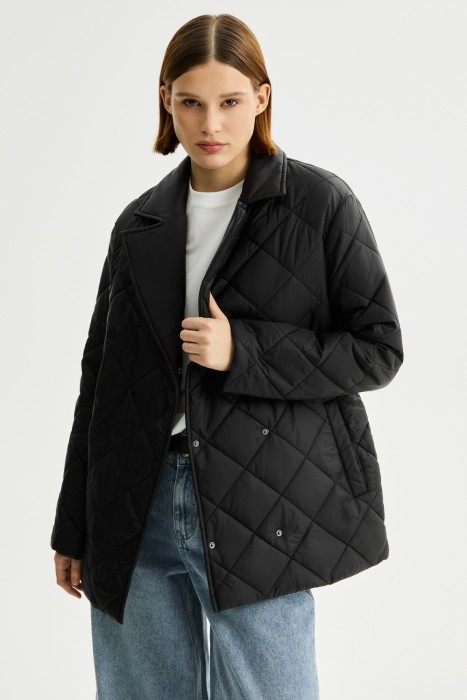 стеганая куртка из россии вид сбоку