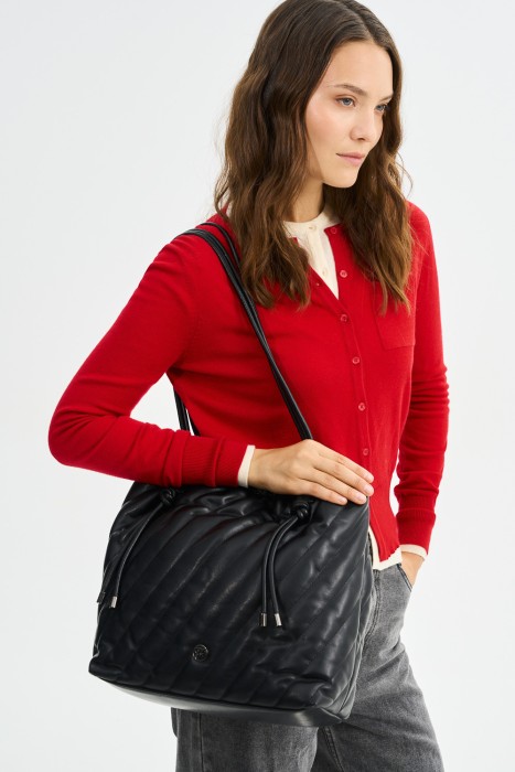 стеганая сумка из искусственной кожи 794413003 фотография