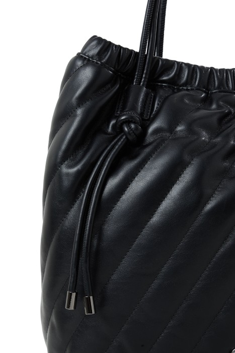 стеганая сумка из искусственной кожи из россии вид сбоку