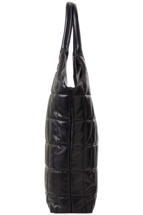 стеганая сумка шоппер из искусственной кожи по цене 2590 руб вид справа