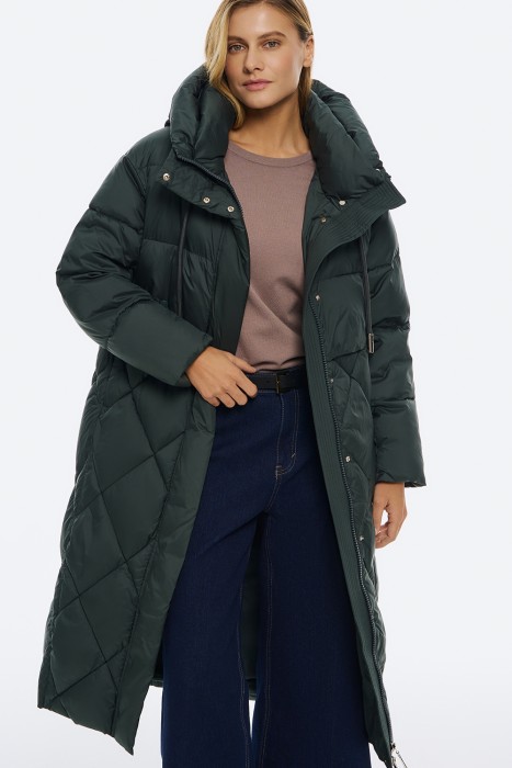 стеганое пальто с капюшоном 738994003 фотография