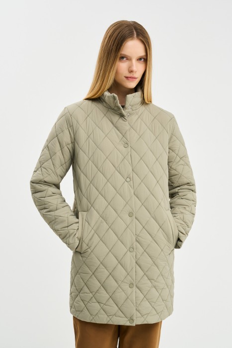 стеганое пальто 775094003 фотография