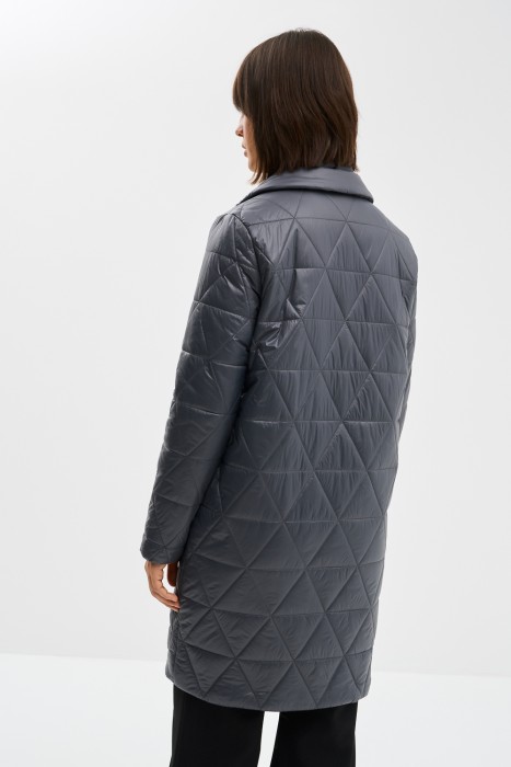 стеганое пальто по цене 4080 руб вид справа