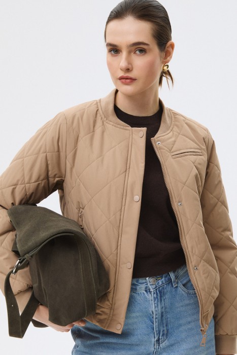 стеганый бомбер 820811003 фотография