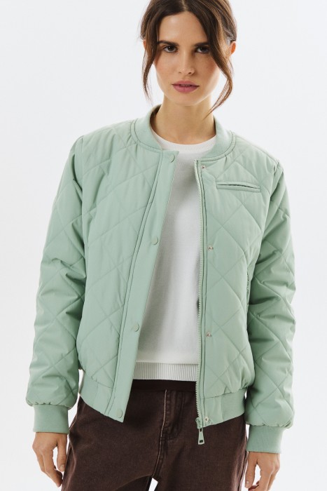 стеганый бомбер 820812003 фотография