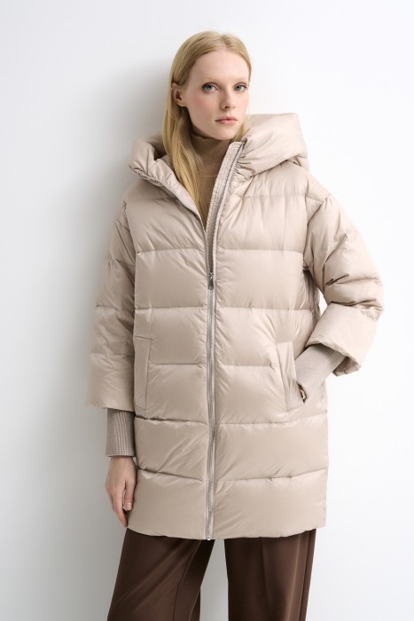 стеганый пуховик 716296003 фотография