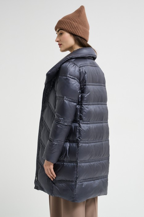 стеганый пуховик по цене 4390 руб вид справа