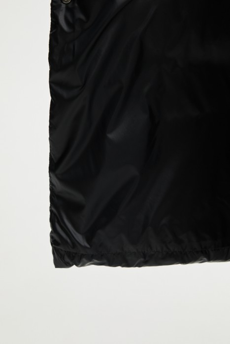 стеганый пуховик из россии вид сбоку