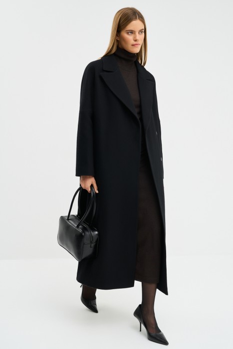 сумка багет из искусственной кожи от бренда снежная королева вид слева