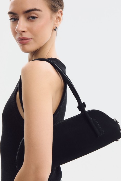 сумка багет из натуральной кожи 813725003 фотография