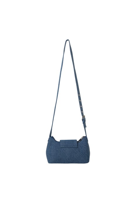 сумка из денима от бренда снежная королева вид слева