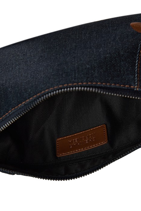 сумка из денима из россии вид сбоку