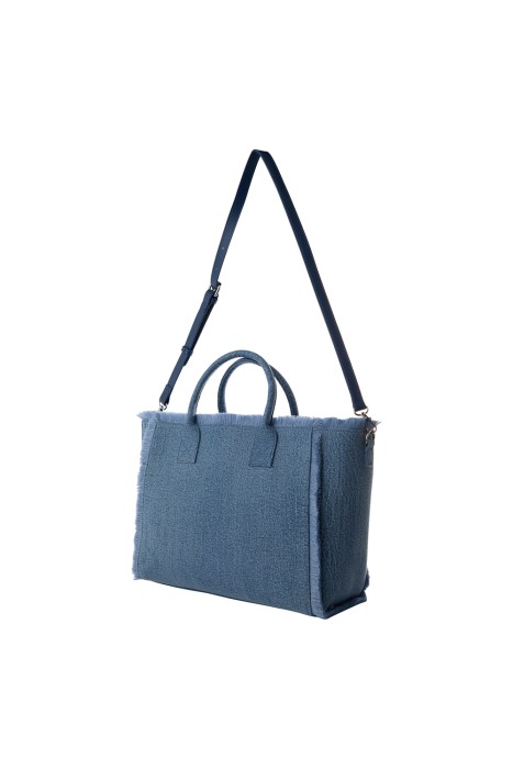 сумка из денима из россии вид сбоку