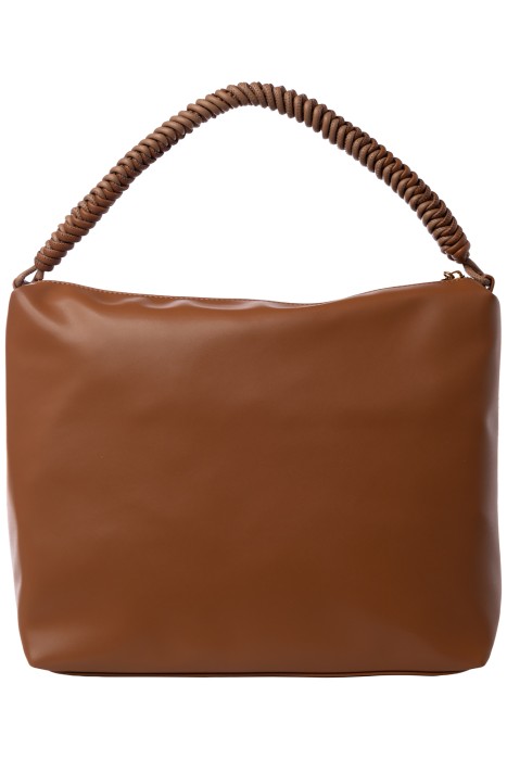 сумка из искусственной кожи от бренда снежная королева вид слева