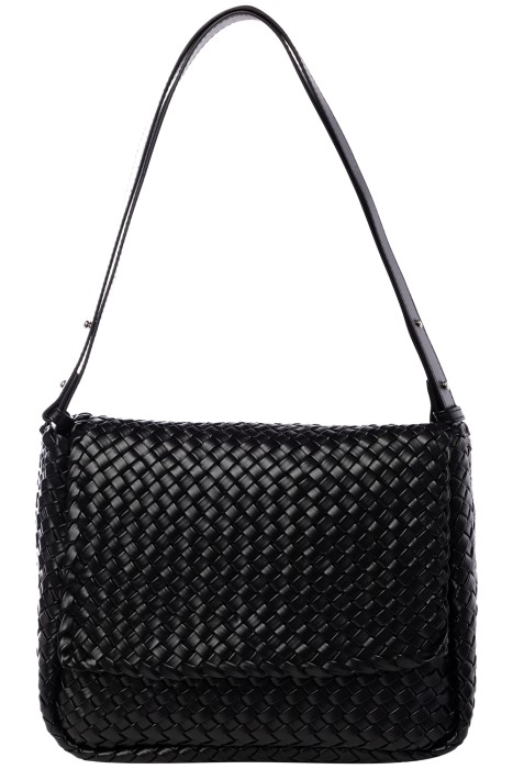 сумка из искусственной кожи от бренда снежная королева вид слева