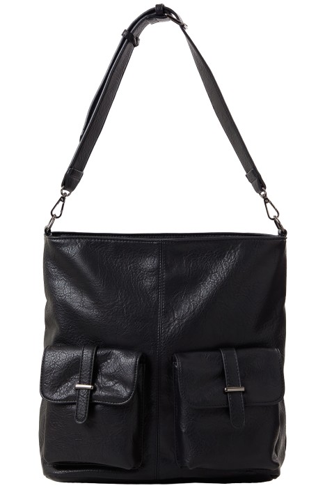 сумка из искусственной кожи от бренда снежная королева вид слева