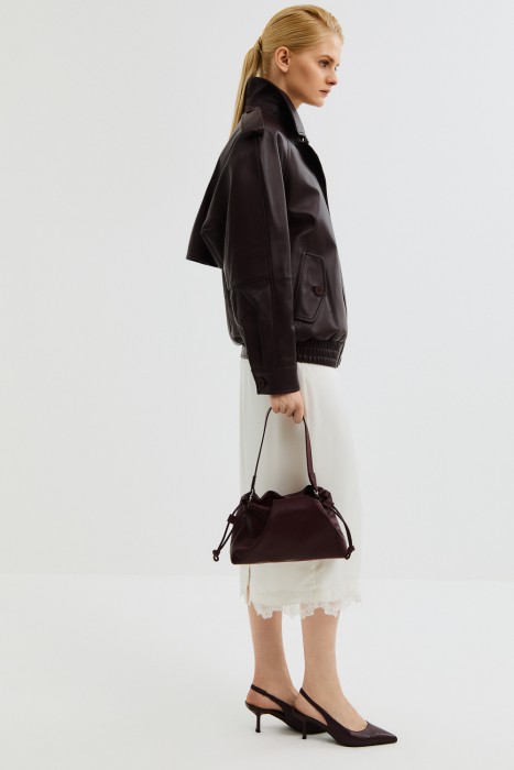 сумка из искусственной кожи из россии вид сбоку