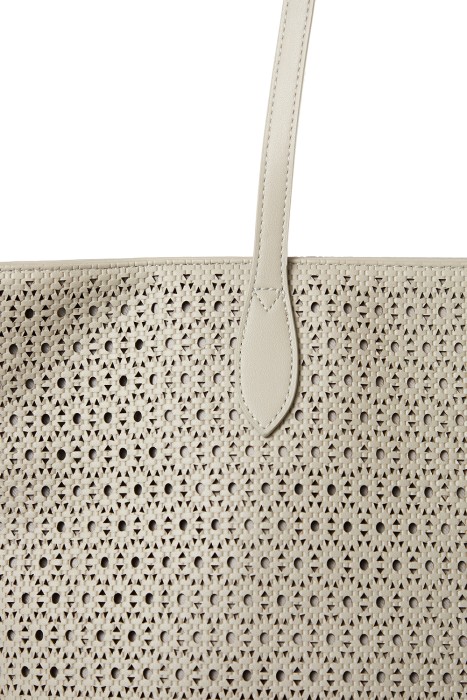 сумка из искусственной кожи от бренда снежная королева вид слева