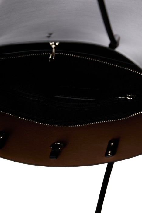 сумка из натуральной кожи из россии вид сбоку