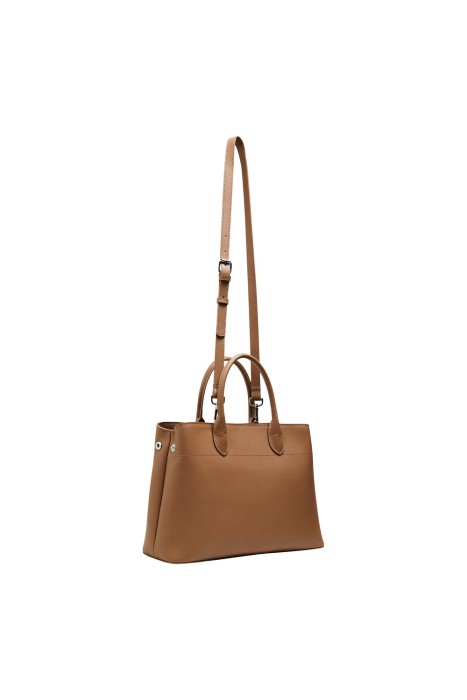 сумка из натуральной кожи из россии вид сбоку