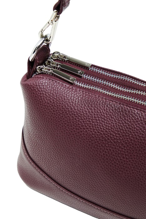 сумка из натуральной кожи из россии вид сбоку