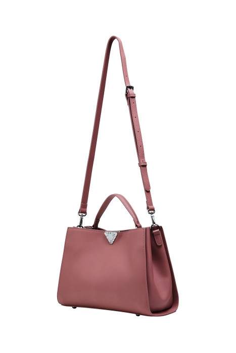 сумка из натуральной кожи из россии вид сбоку