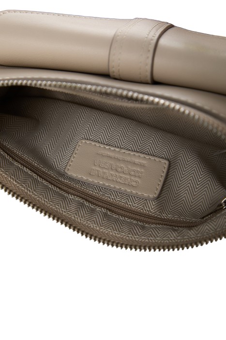 сумка из натуральной кожи из россии вид сбоку