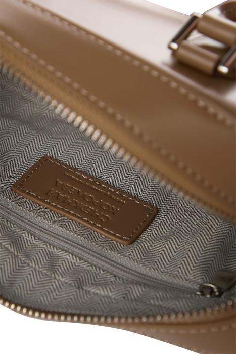 сумка из натуральной кожи из россии вид сбоку