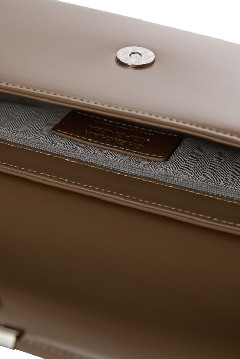 сумка из натуральной кожи из россии вид сбоку