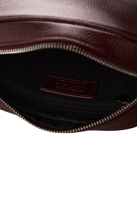 сумка из натуральной кожи из россии вид сбоку