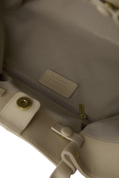 сумка из натуральной кожи из россии вид сбоку