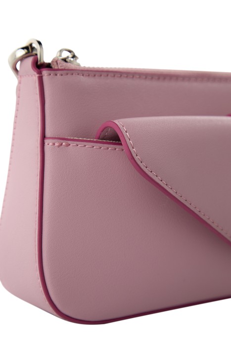 сумка из натуральной кожи от бренда снежная королева вид слева