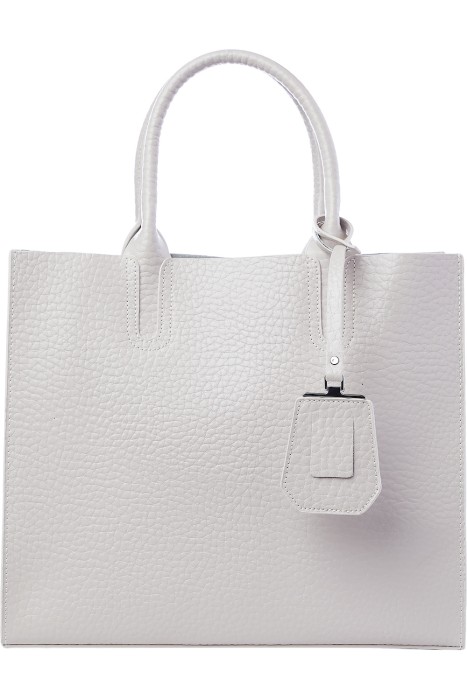 сумка из натуральной кожи от бренда снежная королева вид слева