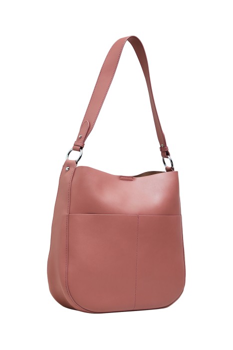 сумка из натуральной кожи из россии вид сбоку