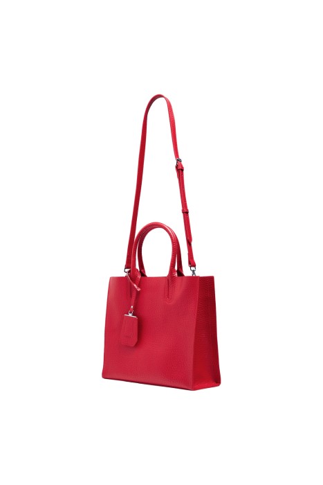 сумка из натуральной кожи из россии вид сбоку