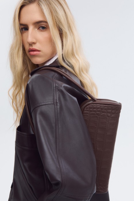 сумка из натуральной кожи по цене 6040 руб вид справа