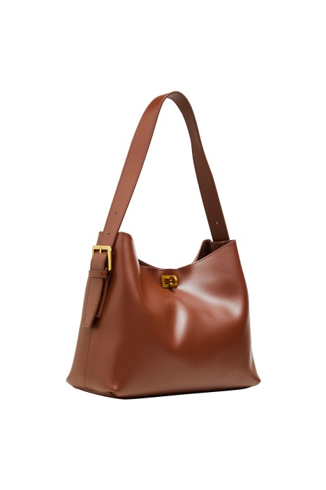 сумка из натуральной кожи из россии вид сбоку