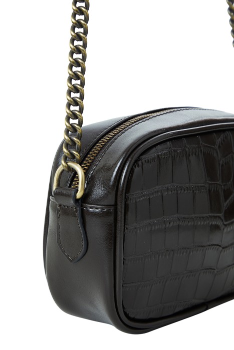 сумка из натуральной кожи из россии вид сбоку