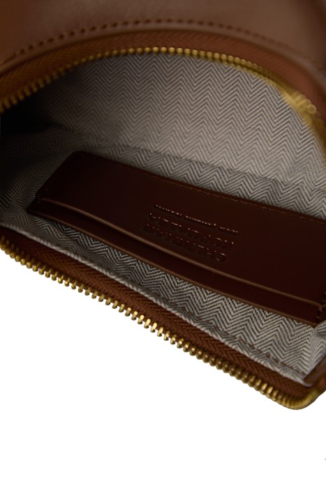 сумка из натуральной кожи из россии вид сбоку