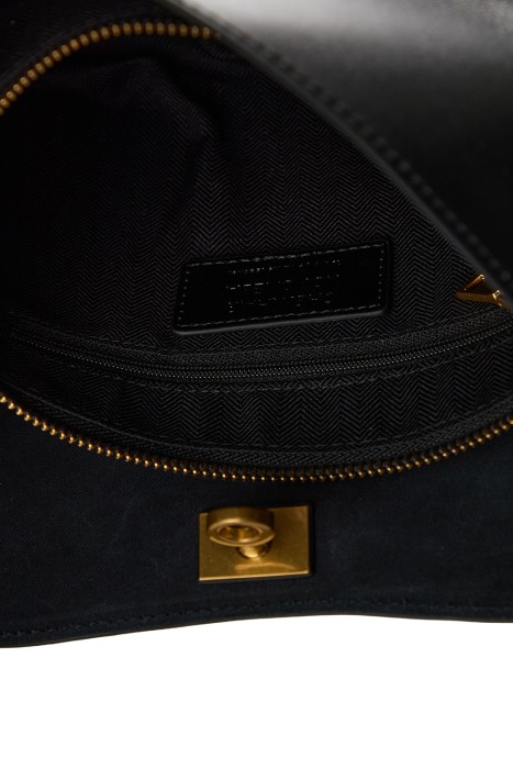 сумка из натуральной кожи из россии вид сбоку