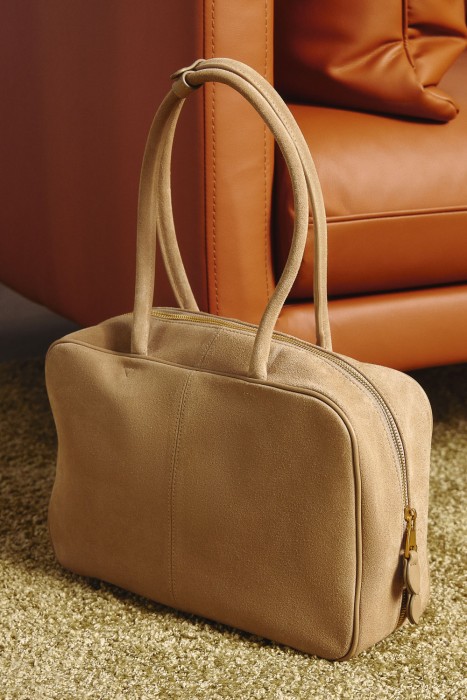 сумка из натуральной замши 813134003 фотография