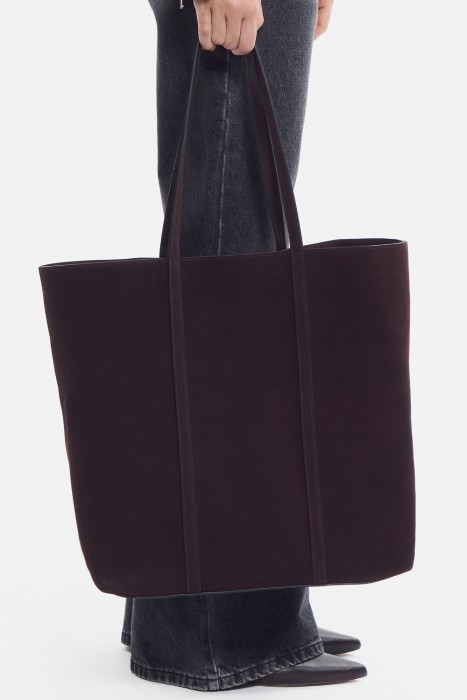 сумка из натуральной замши по цене 10740 руб вид справа