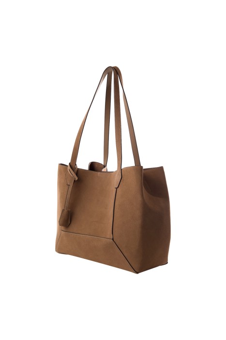 сумка из натуральной замши из россии вид сбоку