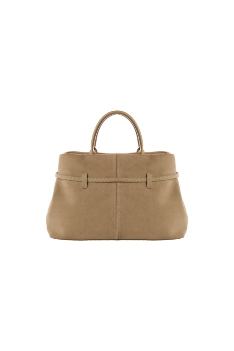 сумка из натуральной замши из россии вид сбоку