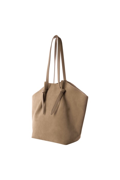 сумка из натуральной замши из россии вид сбоку