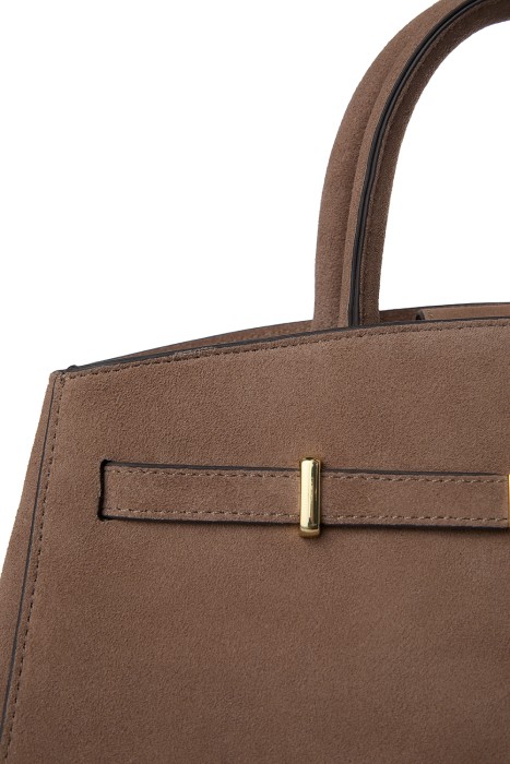 сумка из натуральной замши по цене 10740 руб вид справа