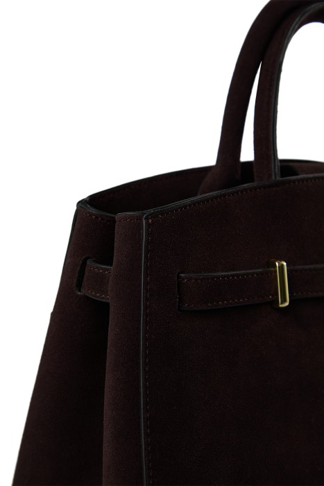 сумка из натуральной замши по цене 10740 руб вид справа